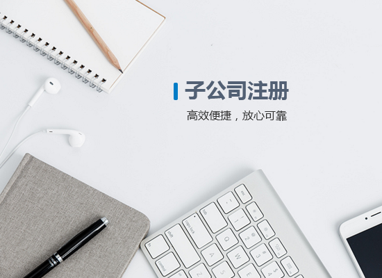 子公司注冊